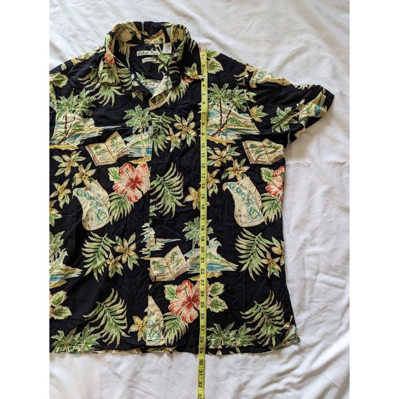 Batik Bay Hawaiian Shirt Tropical All Over Print Mens Size XXL 2XL Easy Care - Picture 4 of 6
